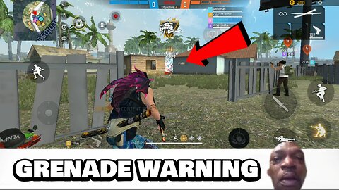 ONE GRENADE TO WIPE SQUAD 😂 IMPOSSIBLE FF🍷🗿 SETTING⚙️
