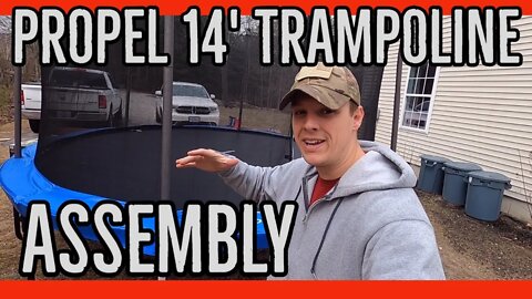 Propel 14 FT Trampoline Assembly|Setup.