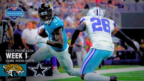 Jacksonville Jaguars vs. Dallas Cowboys | 2023 Preseason Week 1 Game Highlights