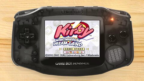 Kirby Nightmare In Dreamland - Nintendo Game Boy Advance
