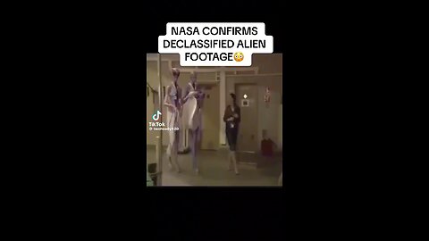 NASA confirms declassified footage of aliens