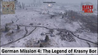 Massive Soviet Tank Advance In Mission 4: The Legend of Krasny Bor l [Gates of Hell: Ostfront]