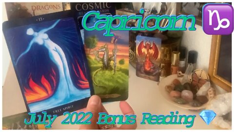 Capricorn July *Bonus* “Someone is very intrigued by you! Bring your light to the world & shine!”
