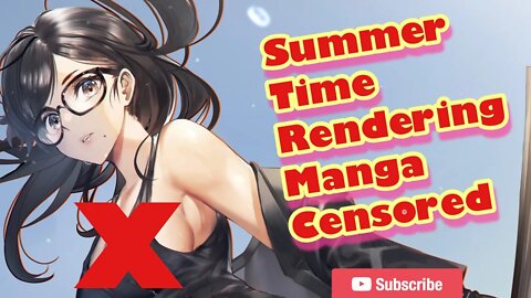 Summertime Rendering Manga Censored #summertimerendering #manga #censorship