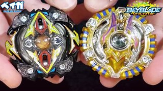 ZILLION ZEUS I W vs ACID ANUBIS Y O Beyblade Burst ベイブレードバースト