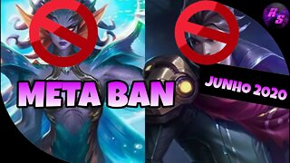 META BAN • JUNHO 2020 | Mobile Legends