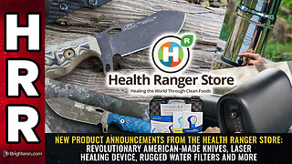 New product announcements from the Health Ranger Store...