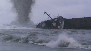 tanker crashed huge tornado