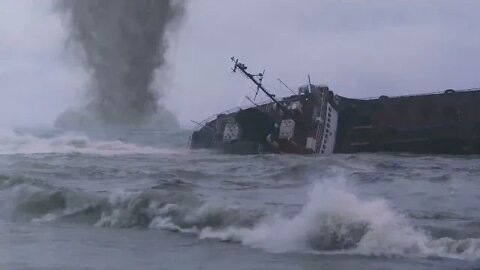 tanker crashed huge tornado