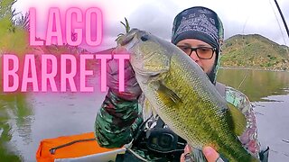 pesca ende lobina lake Barrett San Diego california (bass fishing )