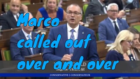 Dishonest MP Marco Mendicino and his lies about invoking Emergencies Act #ema #FalseMarco #NoPolo