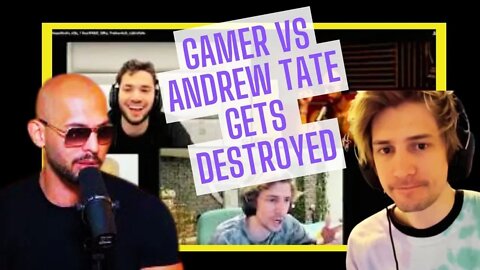 Gamer XQC Tells Men to Not Protect women @AndrewTate BLKMailTV