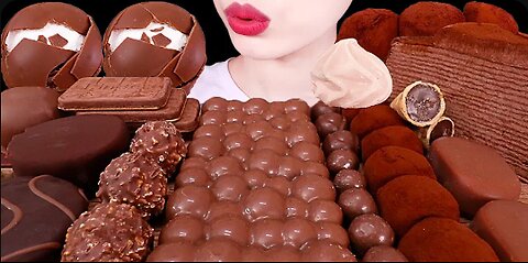 ASMR | Chocolate Eating | Satisfying content |Blissful Delights | Indulgent Chocolate Eating ASMR