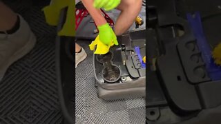 Satisfying Cup Holder Cleaning | Shorts