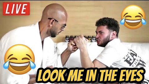 ANDREW TATE & ADIN ROSS ARM WRESTLE 😂 [FUNNY]