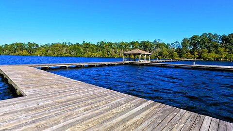 Exploring Singletary Lake State Park - Kelly, North Carolina - POV