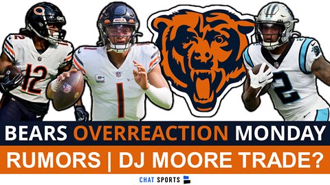 Chicago Bears Overreaction Monday: DJ Moore Trade? Justin Fields Staying Aggressive?