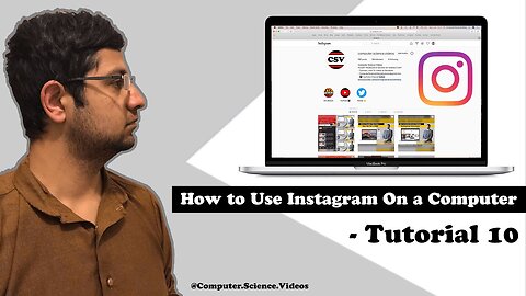 How to USE Instagram on a Computer (GRIDS Application) - Delete a Video on Instagram | Tutorial 10