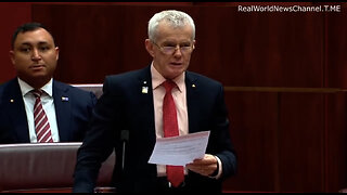 Sen. Malcolm Roberts Says That Australia Should Not Cede Its Sovereignty to the W.H.O.