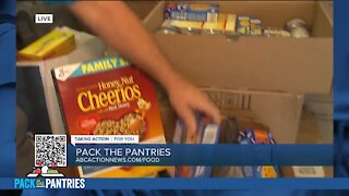 Pack the Pantries collecting food
