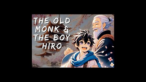 The old Monk and the boy Hiro