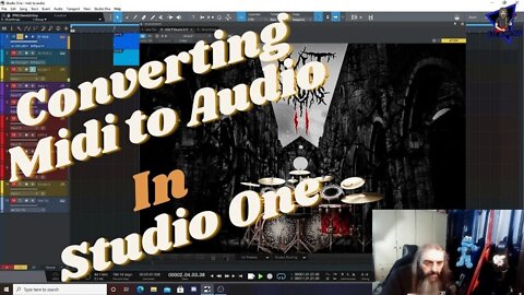 Converting Midi to Audio in Studio One