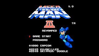 Mega Man 3 Title Screen.