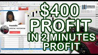 $400 Quick Profit In 2 Minutes Scalping #FOREXLIVE #XAUUSD