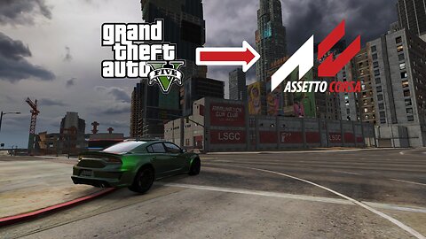 NEW Gta 5 Map on Assetto Corsa is CRAZY