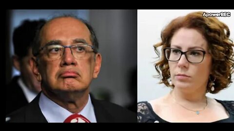 Gilmar Mendes grava vídeo, e Carla Zambelli comenta: “Ele está embriagado?”