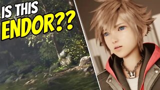 Star Wars In Kingdom Hearts 4!? - Is This Endor?