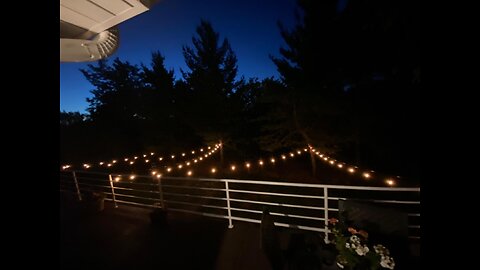 addlon 48 FT Outdoor String Lights Commercial Grade Weatherproof Strand, 18 Edison Vintage Bulb...