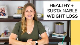 6 NATURAL WEIGHT LOSS TIPS | healthy + sustainable