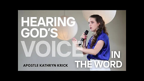 Hearing God's Voice in the Word