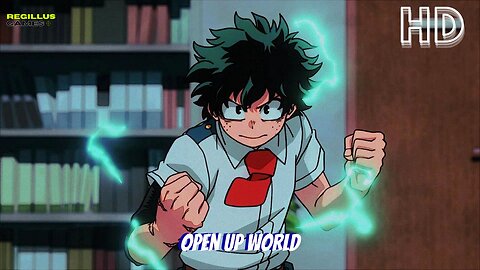 Izuku Midoriya - Open Up World - My Hero One's Justice 2