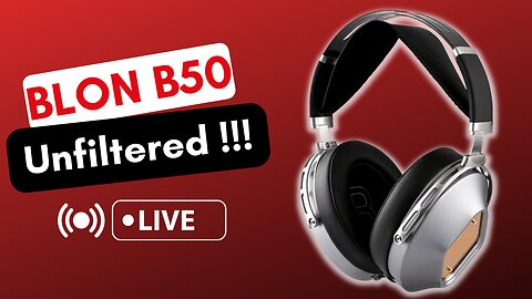 Blon B50 Headphone LIVE UNFILTERED REVIEW!!!