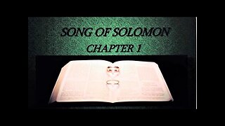 SONG OF SOLOMON CHAPTER 1