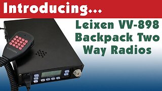 Leixen VV-898 Backpack Two Way Radios