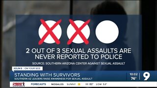 Southern Arizona leaders stand with survivors of sexual assault