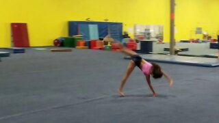 Kokomotion - Tumbling - Roundoff Back Handsprings - Roundoff Back Handspring on Floor