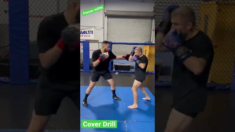 Focus Mitt Cover Drill Csw Boxing