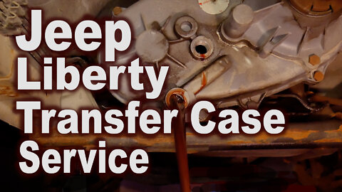 Jeep Liberty Transfer Case Service - Changing the Transfer Case Fluid in a Jeep Liberty!