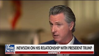 Gavin Newsom Shockingly Defends Trump's COVID Response