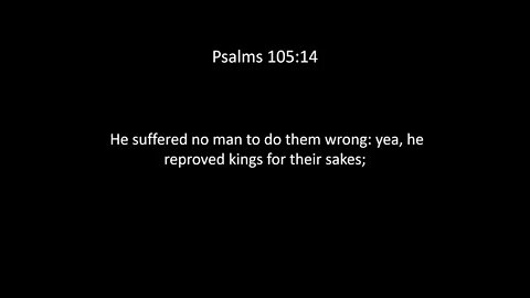 Psalms Chapter 105