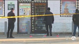 Police shoot suspect at gas station on Detroit's west side