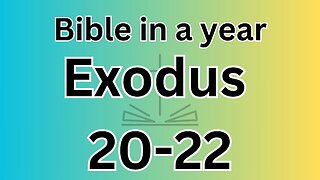 Exodus 20-22
