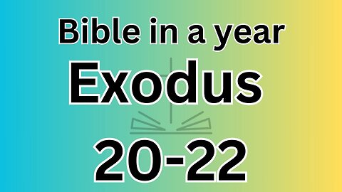 Exodus 20-22