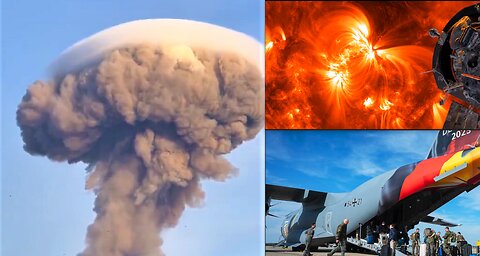 NASA WARNS-INTERNET APOCALYSE*LARGEST NATO AIR EXERCISE EVER* NUKE FALSE FLAG?*UFO & MUSHROOM CLOUD?