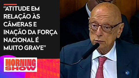 Senador Esperidião Amin aborda atos de 8 de Janeiro e questiona Flávio Dino em sabatina