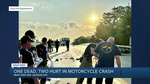 One Dead, Two Hurt in Motorcycle Crash